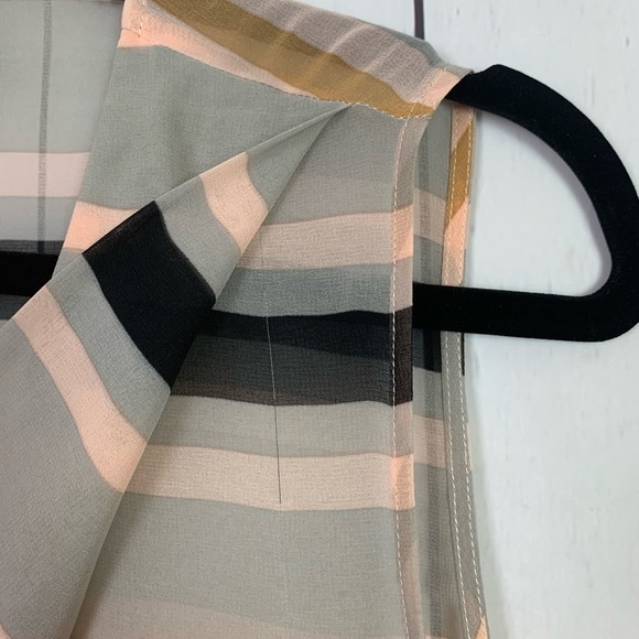 CAbi | sleeveless sheer stripes blouse - Picture 6 of 6